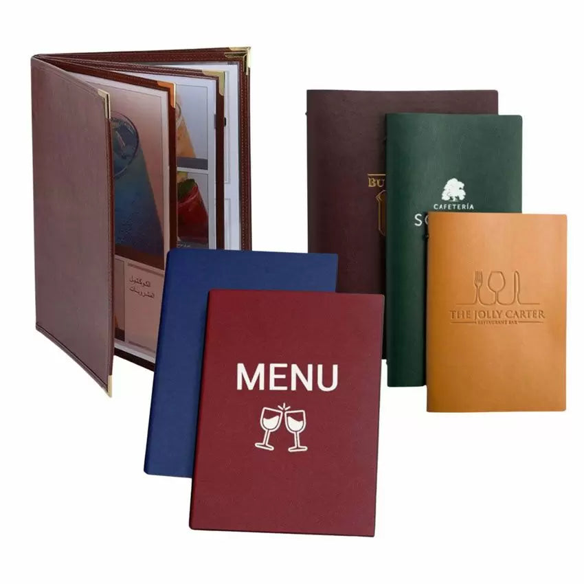 Leather Menu Cover